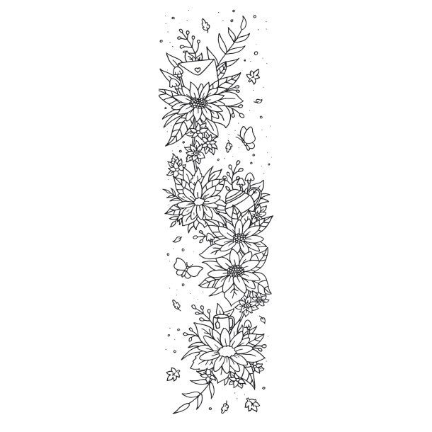 Disney Bookmarks - Blomsterguirlander