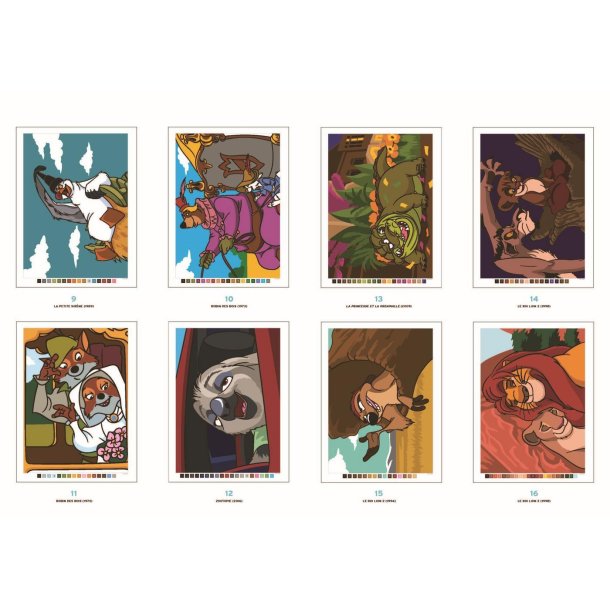 Disney Paint-by-Numbers - Animals