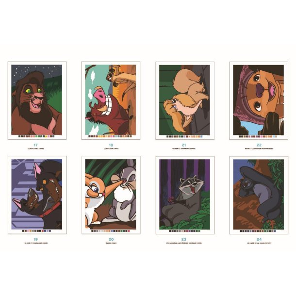 Disney Paint-by-Numbers - Animals
