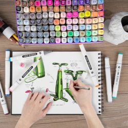 Mobee -  168-Stk Pro Twin Marker