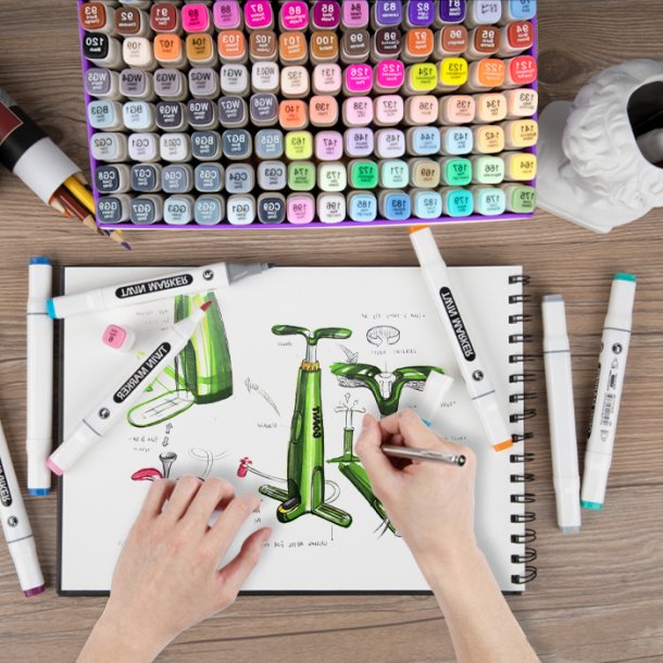 Mobee -  168-Stk Pro Twin Marker