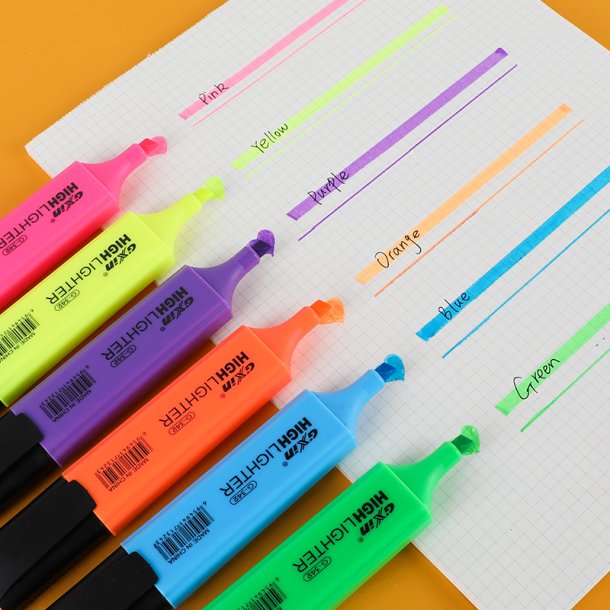 Mobee - Highlighters Neonfarver 6-pak