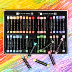 Mobee Blde Oliepasteller, Pastelfarver - 36+2-Pak 