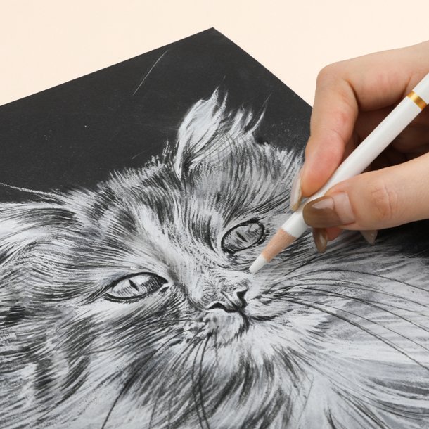 Mobee - Hvide Kulblyanter 6-Pak