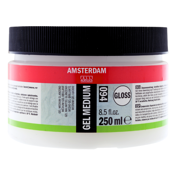 Gel Medium Gloss 250 ml.