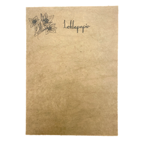 Hndlavet Loktapapir, Taupe 80G - 6-pak