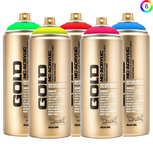 Montana GOLD, NEON 400ml. 