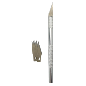 Pr�cisionskniv m. 5 ekstra blade