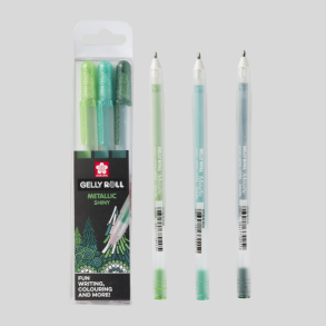 Gelly Roll Metallic 3-Pak - Forest