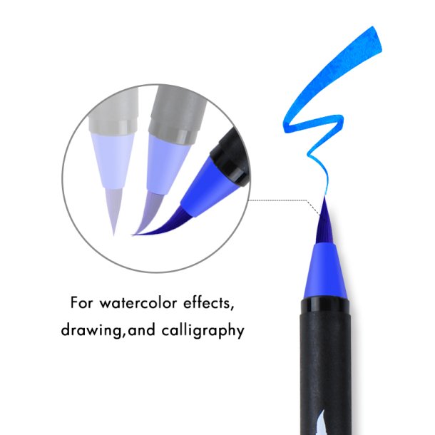 Mobee - Watercolor Brushpens 48-Pak