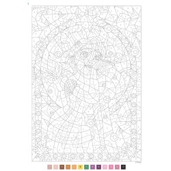 Disney Paint-by-Number - Stained Glass