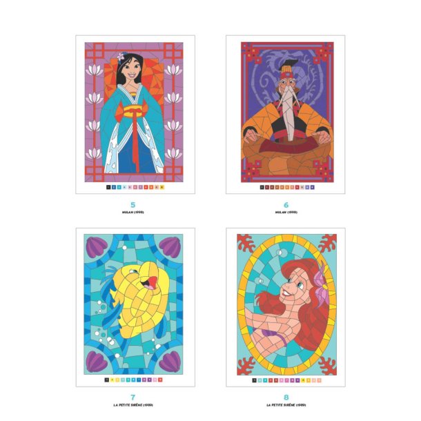 Disney Paint-by-Number - Stained Glass