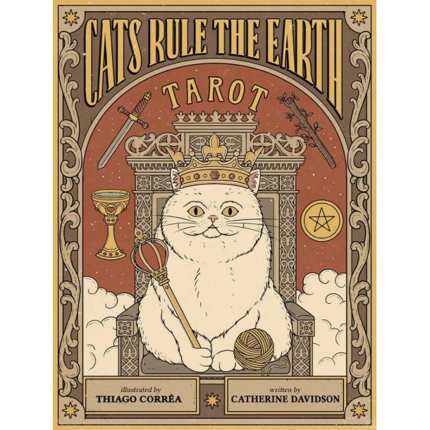  Cats Rule the Earth Tarot: 78-Card Deck and Guidebook for the Feline-Obsessed