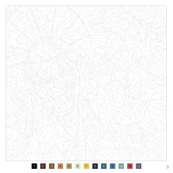 Disney Paint-by-Numbers - Portraits (Brave &amp; others)