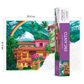 Paint-by-Numbers - POSTER/PLAKAT - Encanto (44,6 � 59,4 cm)