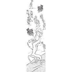 Disney Bookmark - Animals to Color