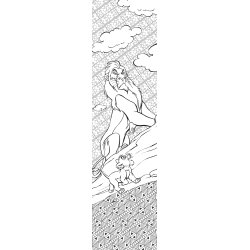 Disney Bookmark - Animals to Color