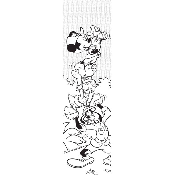 Disney Bookmark - Animals to Color