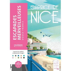 Paint By Numbers - Wonderful Escapades � Sweet France: Color by Numbers and Discover the Picture