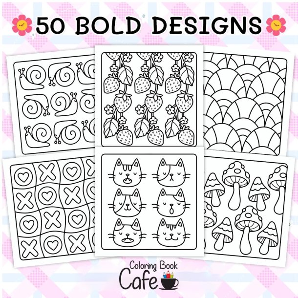 Cozy Pattern - Sd og Hyggelig Malebog