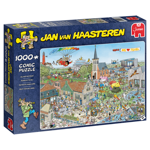 SRTILBUD Puslespil af JVH "Island Retreat" 1000 Brikker