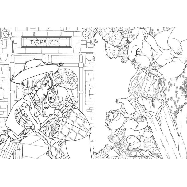 Disney Mesterv�rker - Malebog