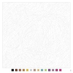 Disney Paint-by-Numbers - Portraits (Brave &amp; others)