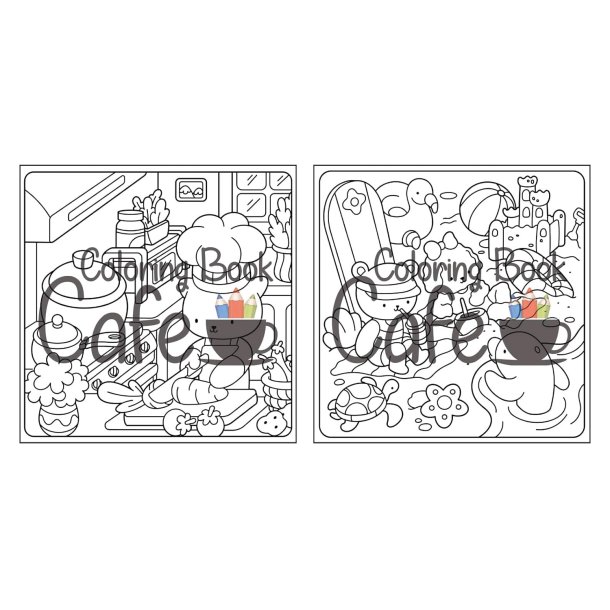 Comfy Corners - Sd og Hyggelig Malebog