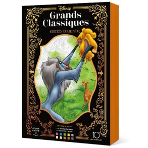 Disney Colouring Pages � Timeless Classics Volume 1, 10th Anniversary Collector�s Edition: Colour by Numbers and Reveal the Picture