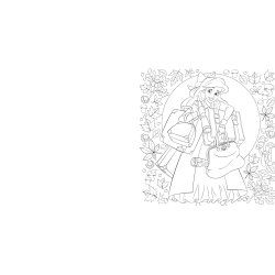 Disney Coloring Book - Princesses Through the Seasons (Pocahontas &amp; others)