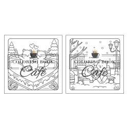 Cozy Hearts - Sd og Hyggelig Malebog