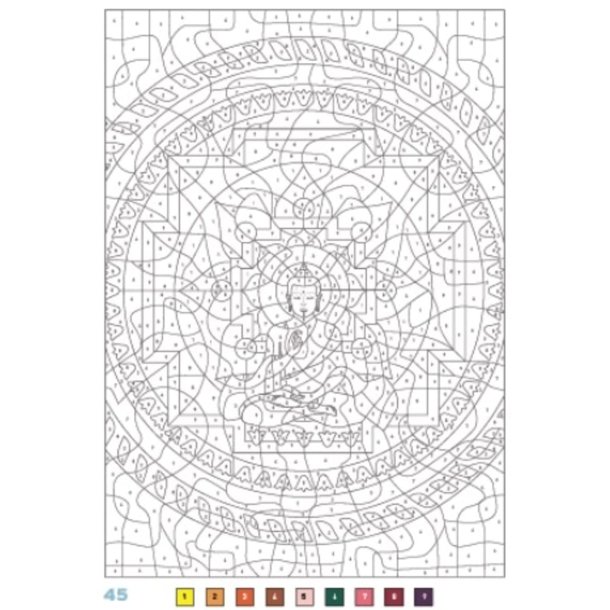 Paint-by-Numbers - Mandalas