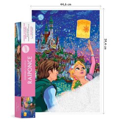 Disney Paint-by-Numbers POSTER/PLAKAT - Rapunzel (44,6 � 59,4 cm)