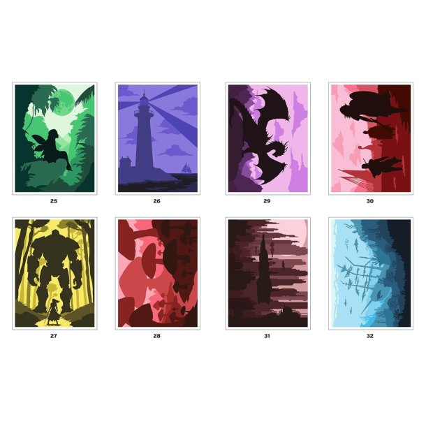 Paint-by-Numbers - Shadows &amp; Light