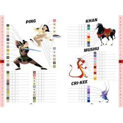 Disney Paint-by-Numbers - Companion Book � Disney Character Colour Guide