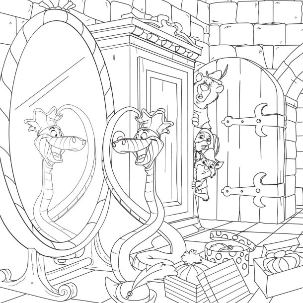 Disney Coloring Book - Grand Classics (Aladdin &amp; others)
