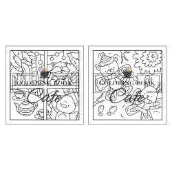 Cozy Winter - Sd og Hyggelig Malebog