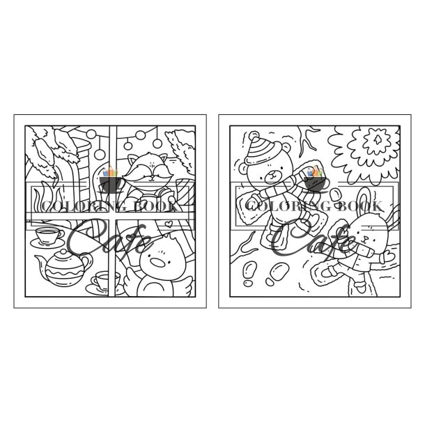 Cozy Winter - Sd og Hyggelig Malebog