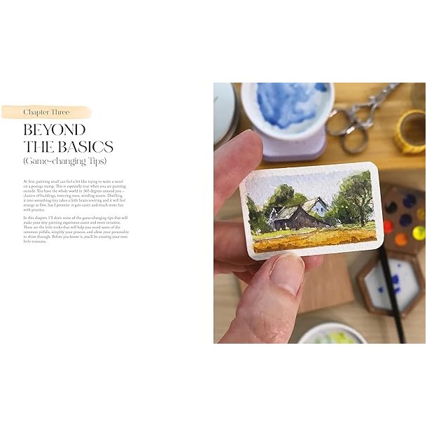 The Big Book of Tiny Painting: An Artist's Guide to Tiny Painting Outside in Ink and Watercolour