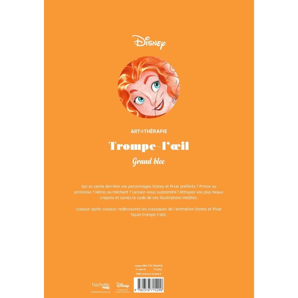 Disney Paint-by-Number - Optical Illusions 2 (Brave &amp; others)