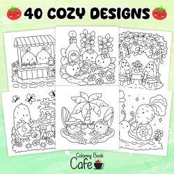 Cozy Foodie - Sd og Hyggelig Malebog