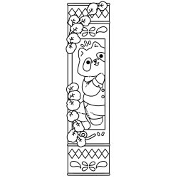 Disney Bookmarks - Adorable Companions � 40 Cozy Coloring Bookmarks