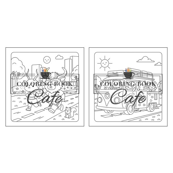 Cuddly Friends - Sd og Hyggelig Malebog