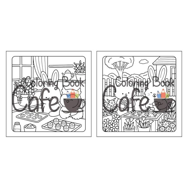 Comfy Spring - Sd og hyggelig malebog