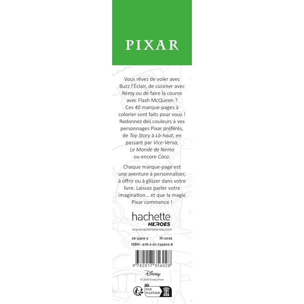 Disney Bookmarks - PIXAR