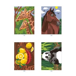 Paint-by-Numbers - Nature: 100 Original Mystery Colouring Pages