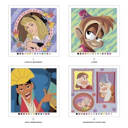 Disney Paint-by-Numbers - Portraits (Brave &amp; others)