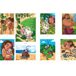Disney Paint-by-Numbers - Vaiana - Novel Edition