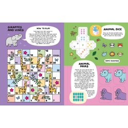 Glow-in-the-Dark Animals Sticker Activity