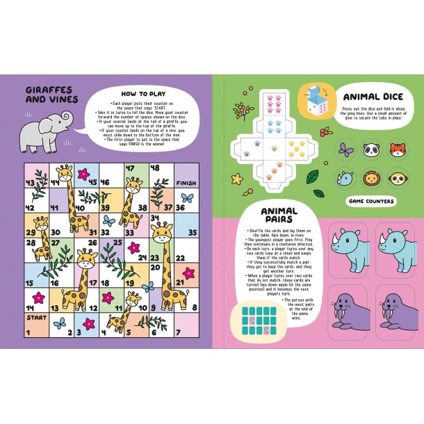 Glow-in-the-Dark Animals Sticker Activity